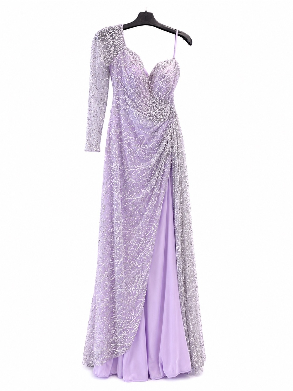 Catwalk 10270 Lavender One-Shoulder Evening Gown